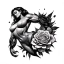 Weight Loss tattoo design idea