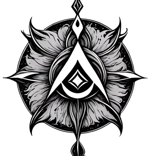 Bind Rune tattoo design idea
