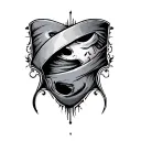 Crotch tattoo design idea