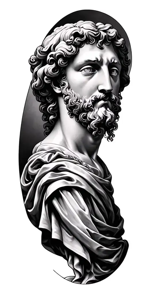 Sistine chapel ceiling tattoo design idea