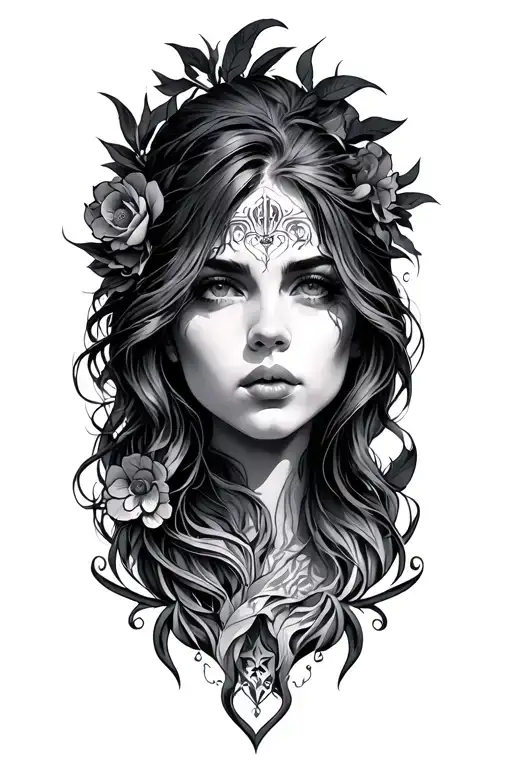 Dwennimmen tattoo design idea