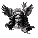 saint jude tattoo design idea