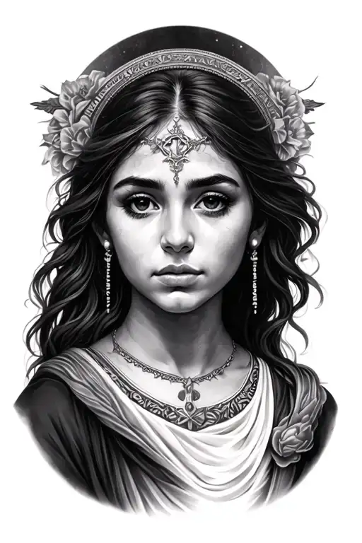 overcoming adversity through faith tattoo design idea