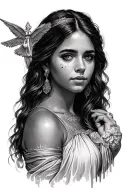 overcoming adversity through faith tattoo design idea