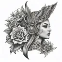 chosen one  tattoo design idea