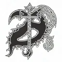 ragnarok rune tattoo design idea