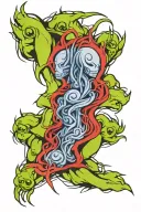 korn tattoo design idea