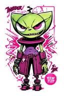 Invader Zim Gir Evil tattoo design idea