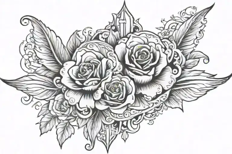 1 corinthians 10:31 tattoo design idea