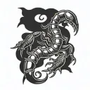 scorpion zordiac but something unique tattoo design tattoo design idea