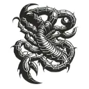 scorpion zordiac but something unique tattoo design tattoo design idea