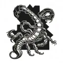 scorpion zordiac but something unique tattoo design tattoo design idea