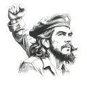 Che Guevara tattoo design idea