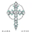 the words: alaha ilé raba, the cross of god, flowers tattoo design idea