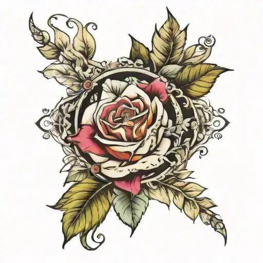 Maxim Amelia Adam tattoo design idea