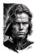 anakin transforms into Darth Vader tattoo design idea