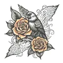 There is freedom in the dark once someone has illuminated it tattoo design idea