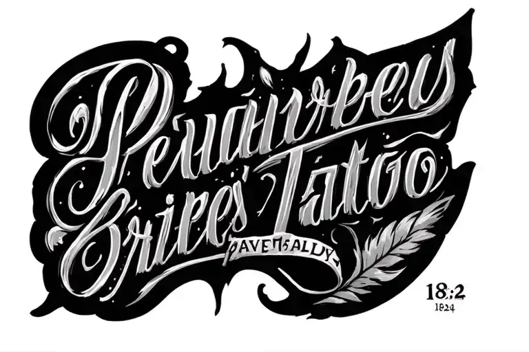 proverbs 18:24 tattoo design idea