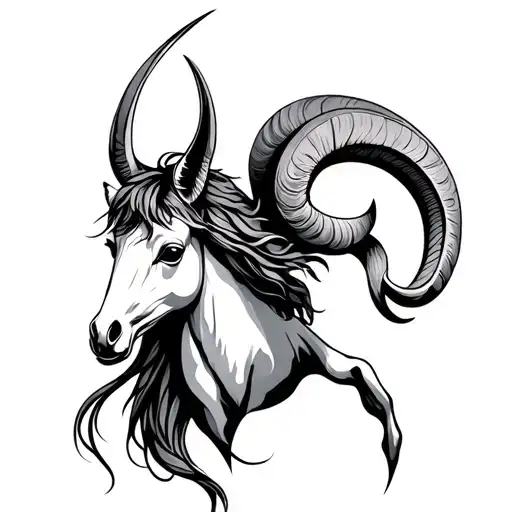 Sagittarius And Aries tattoo design idea