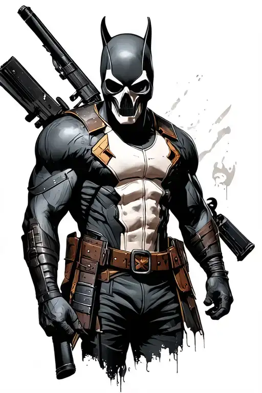 deathstroke tattoo design idea