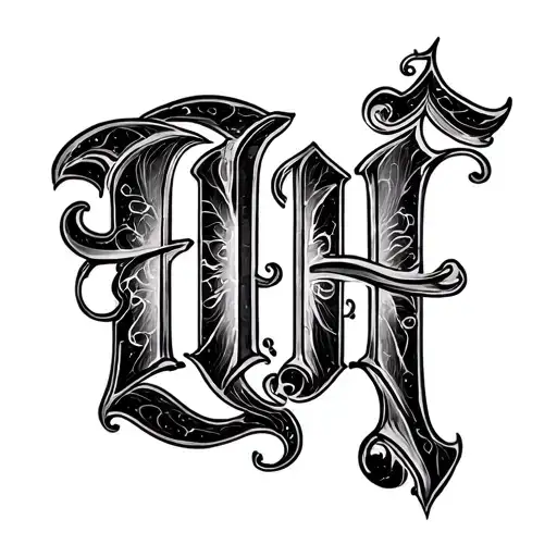 times new roman tattoo design idea