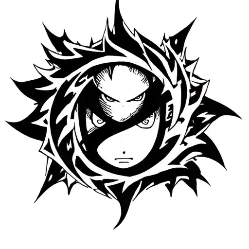 Naruto Suska Curse Mark tattoo design idea