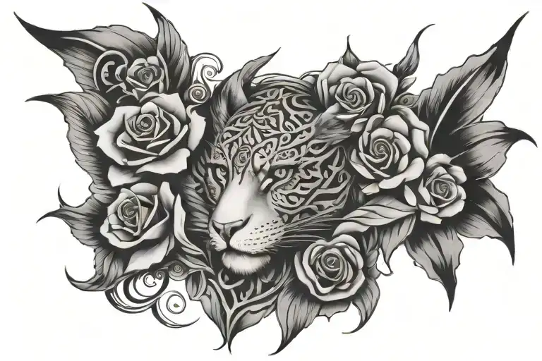 D_M tattoo design idea