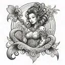 nami tattoo design idea