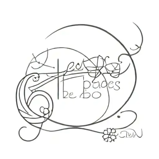 everything happens for a reason whether good or bad tattoo design idea