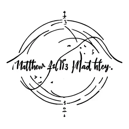 Matthew 24:13 tattoo design idea