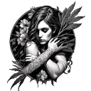 Rape Survivor tattoo design idea