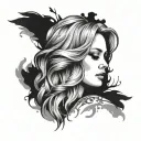 adele lyrics tattoo design idea
