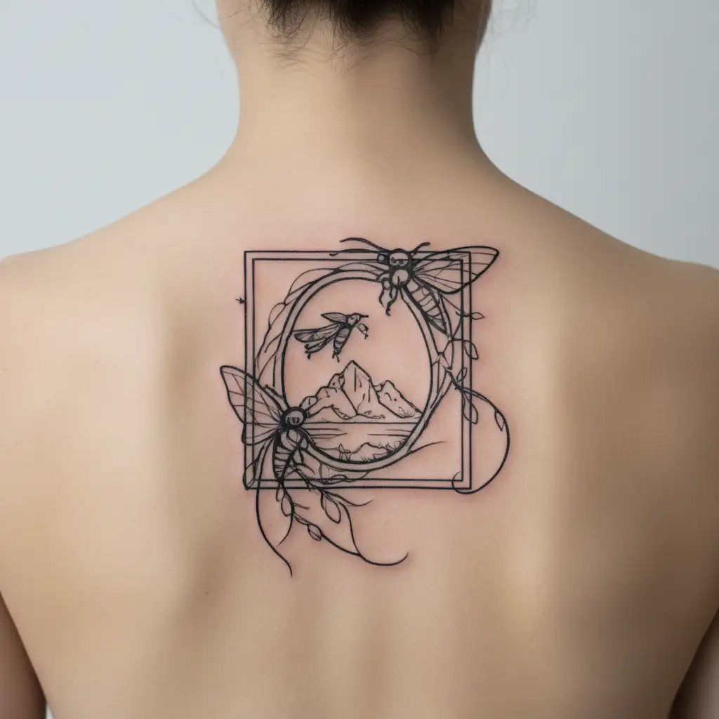 tomb of fireflies tattoo design idea