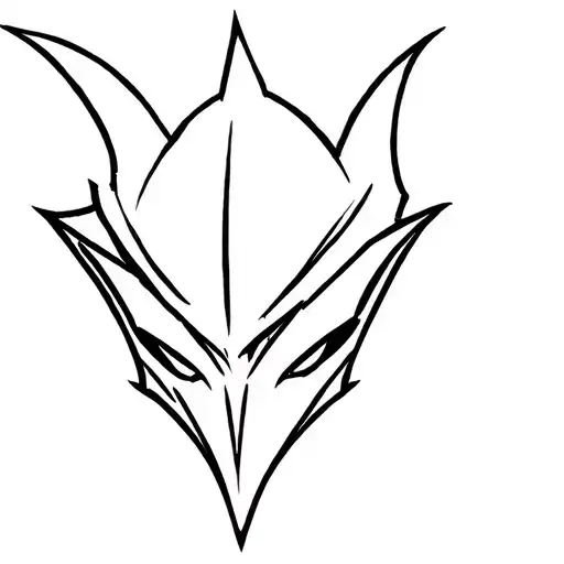 League Of Legends shaco tattoo design idea