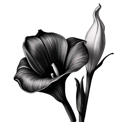 Calla Lilies tattoo design idea