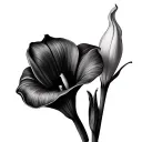 Calla Lilies tattoo design idea