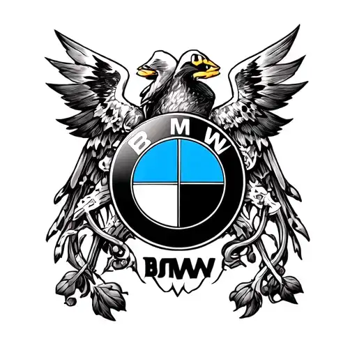 Bmw Logo tattoo design tattoo design idea