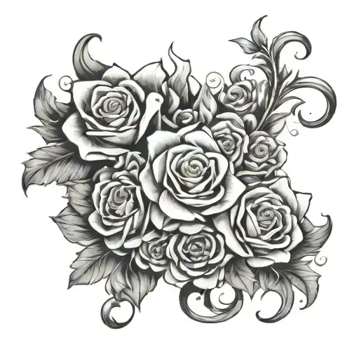 the greatest of luxuries is your secrets tattoo design idea