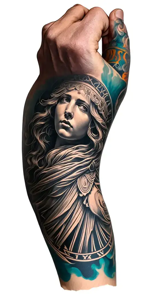 1986 In Roman Numerals tattoo design idea