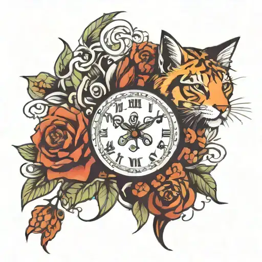00:00 tattoo design idea