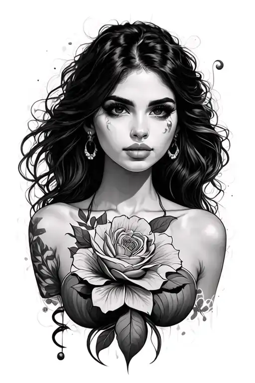 Adriana tattoo design idea