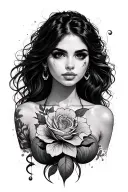 Adriana tattoo design idea