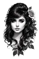 Adriana tattoo design idea