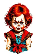 Chucky tattoo design idea