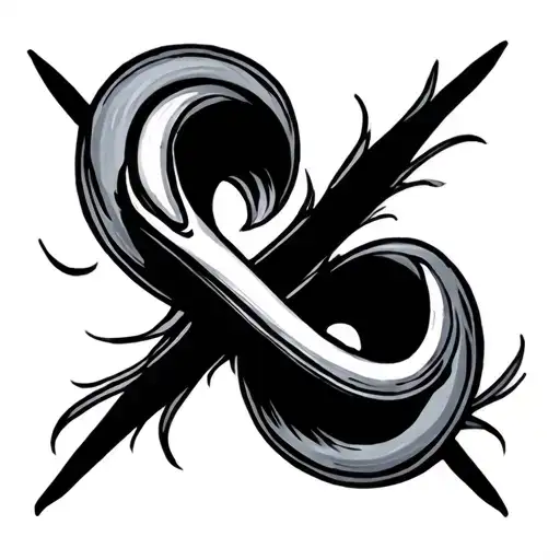 wishbone  tattoo design idea