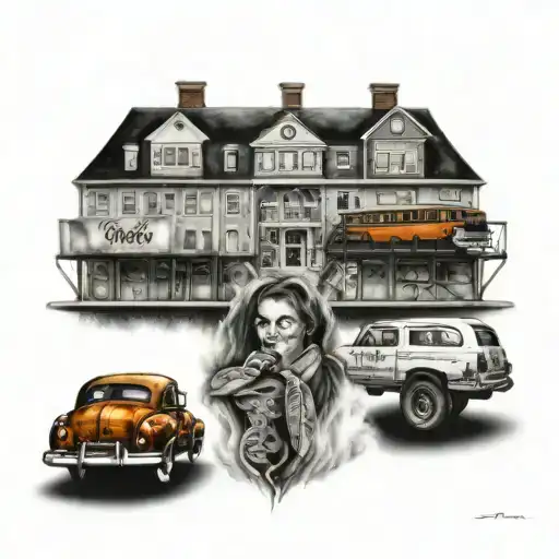 baltimore city tattoo design idea