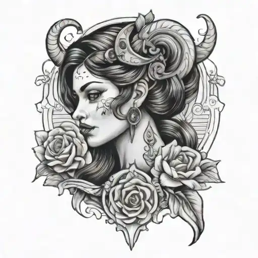 Priscilla, Aries, Arizona tattoo design idea