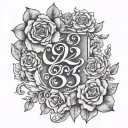 Proverbs 31 25 tattoo design idea