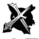 the cross of jesus in the shape of a double edged sword tattoo design idea