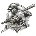 baseball, 1933-2012, john 13:7 tattoo design idea